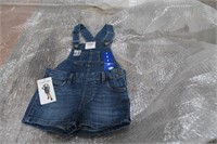New Girls size 7  overalls