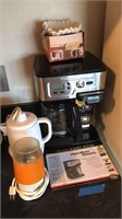 Hamilton Beach coffee pot, coffee grinder and