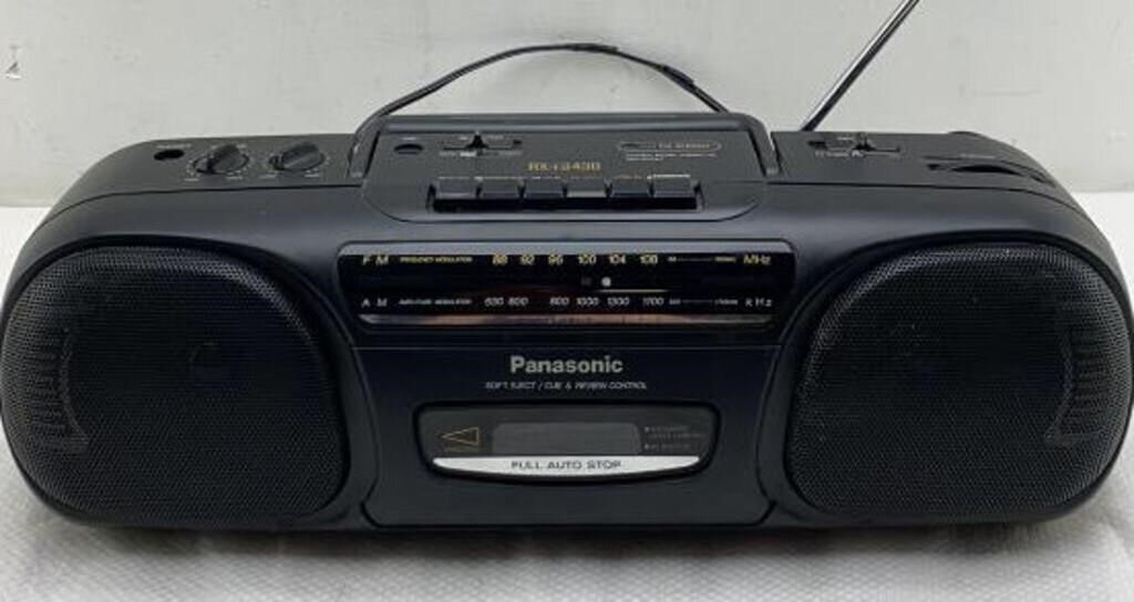 Panasonic stereo radio cassette recorder