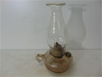 Old Glass Oil Lamp