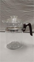 9 cup Pyrex glass perculator