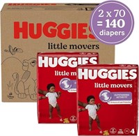 Diapers Size 4 - Huggies Little Movers Disposable