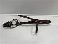 Leather Head Stall with "O" Ring Bit