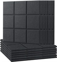 ULN - 12 Pack Acoustic Panels Sound Proof Padding,