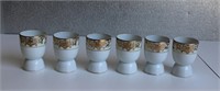 1920 Noritake Guilded Egg Cups set of 6