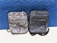 (2) BAGGALINI 7" Handbag Compact Purses EXC