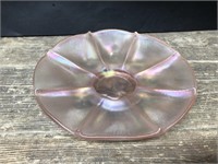 Fenton Irridescent Pink Dish