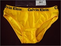Women's Yellow Calvin Klein Bikini Underwear