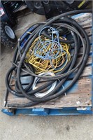 Pallet of Misc. Hose and Cords, *OS