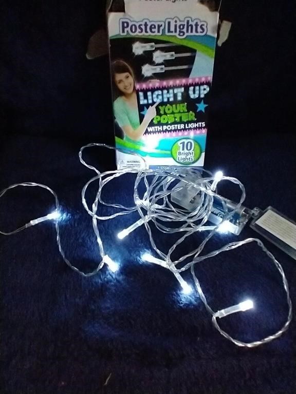 D3) Poster Lights with New Batteries