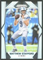 Shiny Parallel Matthew Stafford Detroit Lions