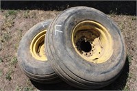 11L14 Implement tires (2) on rims