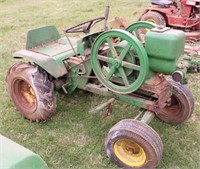 John Deere Garden Tractor w/Hit & Miss Engine