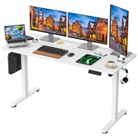 STARY Electric Standing Desk Adjustable Height Si