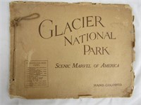 GLACIER NAT. PARK HAND COLORED PICTURES