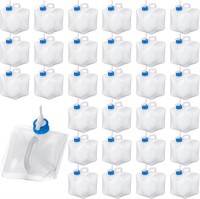 Maxdot 30 Pcs 1.3 Gallon Collapsible Water