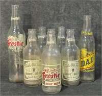 Assorted Old Soda Bottles