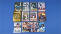 Assorted Baseball Cards-Karros, Delgado, Floyd&