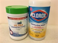 Clorox & All Clean Disinfecting Wipes
