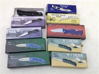 (10) Boxed Pocket Knives  Resale Lot