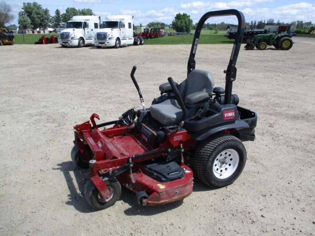 2012 Toro Z Master C6000, Zero turn, 858 Hrs.,