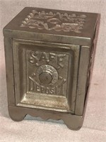 Safe Deposit metal bank (no combo)