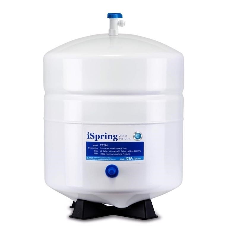 iSpring T32M Pressurized Water Storage Tank with