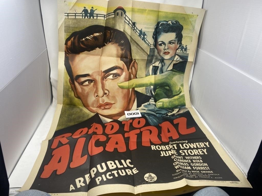 Vintage movie poster & lobby cards