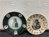 Antique collectable decorative plates