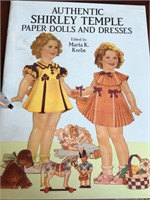 Authentic Shirley Temple paper dolls & Dress