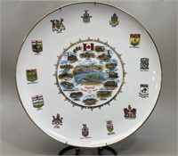 Large Expo67 Montreal Canada Plate Made in