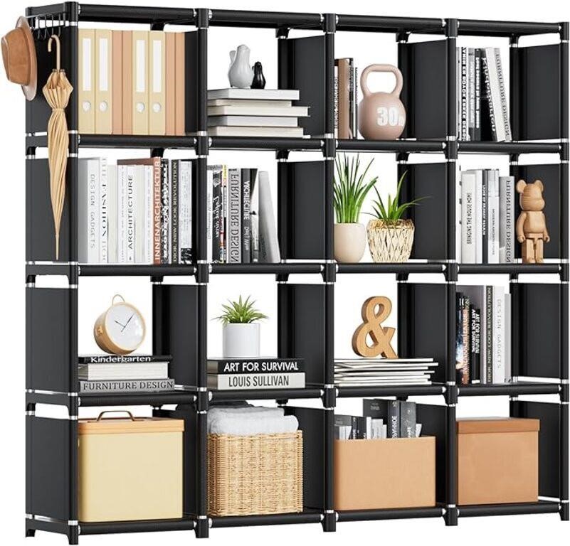 Mavivegue Bookshelf,16 Cube Storage