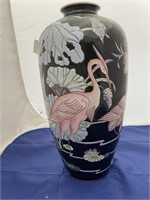 Oriental Vase w/Storks