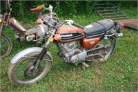 1974 Vintage Honda 125 cc Motorcycle