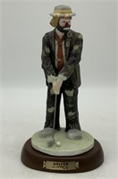Emmett Kelly Golfer Figurine