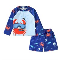 4-5T  Sz 4-5 T  Younger Tree Toddler Boys Swimsuit