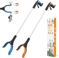 REWKCY 43 Reacher Tool  2-Pack  Rotating Jaw