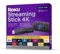 Roku Streaming Stick 4K Media Streamer with