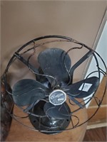 Antique Century Model 311 Metal Fan w/ Fabric Cord