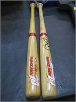 mark mcguire collectable bats 17" long