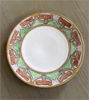 Art Nouveau Hand Painted Porcelain Plate