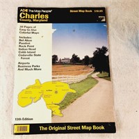 Out of Print ADC Map Book Charles Co MD