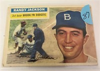 1956 Topps Randy Jackson #223