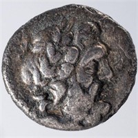 ANCIENT GREEK SILVER HEMIDRACHM COIN