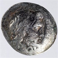 ANCIENT GREEK SILVER HEMIDRACHM COIN