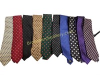 Ten Gentleman’s Fashion Silk Ties