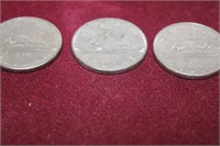 1968/1975/1976 Canadian Dollar Coins