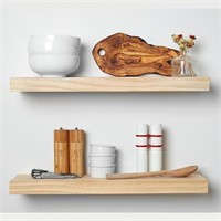 Rustic Farmhouse Floating Shelves