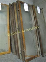 12 legal cabinet doors with glass