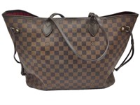 Neverfull Canvas Brown Tote Bag